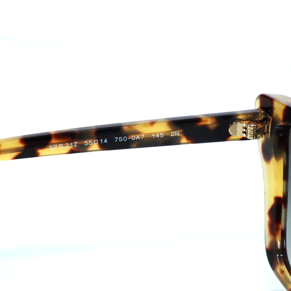 Prada Square Geometric Sunglasses - Medium Tortoise/Grey Gradient - NWT - Picture 5 of 12